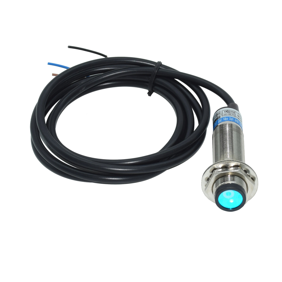 DC12~36V Rainproof Anti Sunlight Reflective Laser Photoelectric Switch Detector Sensor Alarm Max 20m Detect Distance NPN PNP